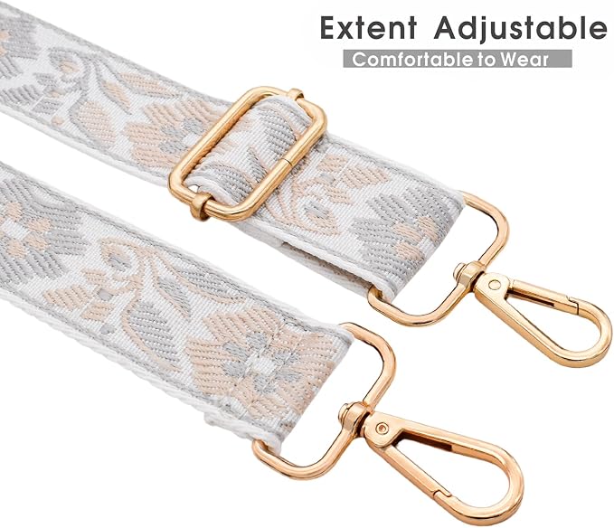 Replacement Purse Strap Shoulder Strap Adjustable Crossbody Strap for Women Crossbody Wide Shoulder Bag - Image 6