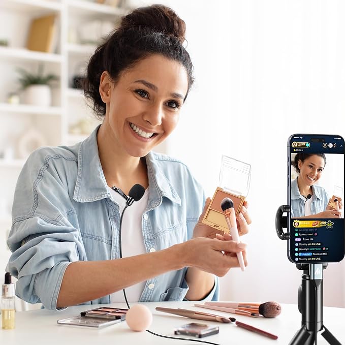 MAONO USB-C Lavalier Microphone, 192kHz/24bit for Interview and Vlogging | Omnidirectional, Plug & Play for iPhone15, iPad, Android, Conference Call, YouTube Video, Dictation, Meeting, Recording, UL11 - Image 7
