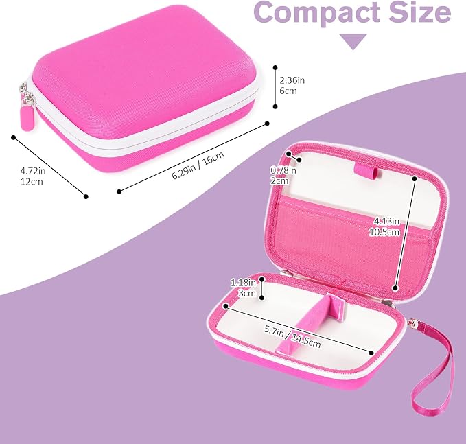 ProCase Hard Playing Card Game Carrying Case, Holds 300+ Cards -Pink | Travel Storage Box, Compatible with UNO, Five Crowns, SKYJO, PlayMonster and More Card Games, Case Only - Image 5