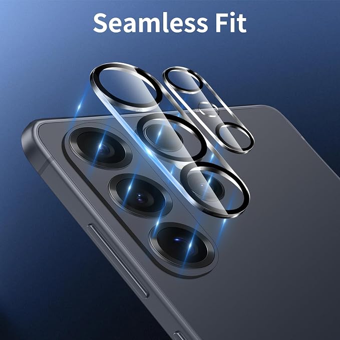 Dengduoduo 3 Pack Camera Lens Protector for Samsung Galaxy S26 Ultra, Tempered Glass Camera Protector Back Lens Cover, Ultra HD, 9H Hardness, Anti-Scratch, Case Friendly[No Affect on Night Shots] - Image 5