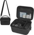 Comecase Large Travel 4K Vlogging Camera Case for Duluvulu/for AUREAPIX | Outdoor Camera Storage with 2 Dividers and Mesh Pocket, for Vloggers and Content Creators, Trip Ready, Jet Black - Case Only by COMECASE