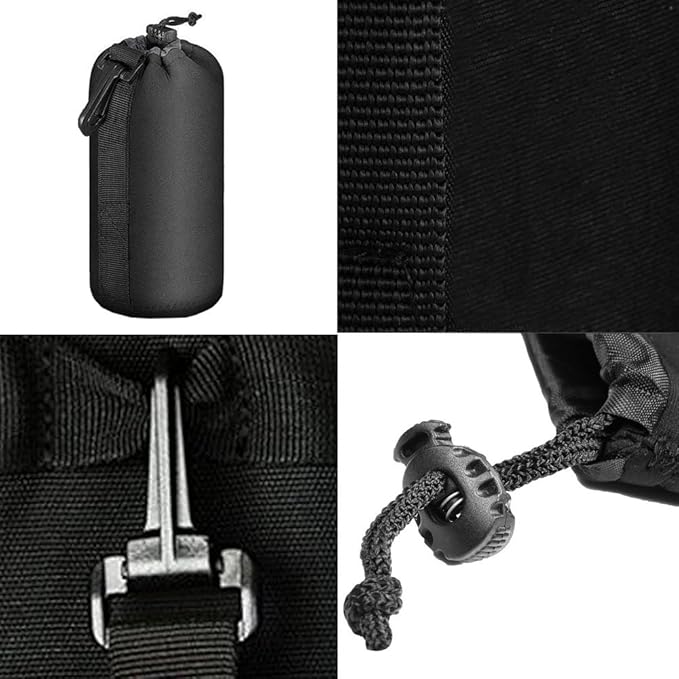 Selens 4 Pack Lens Cases with Thick Protective Neoprene Camera Lens Pouch | for DSLR Camera Lens Sony Nikon Olympus Panasonic - Size: Small, Medium, Large and Extra Large Pouches - Image 5