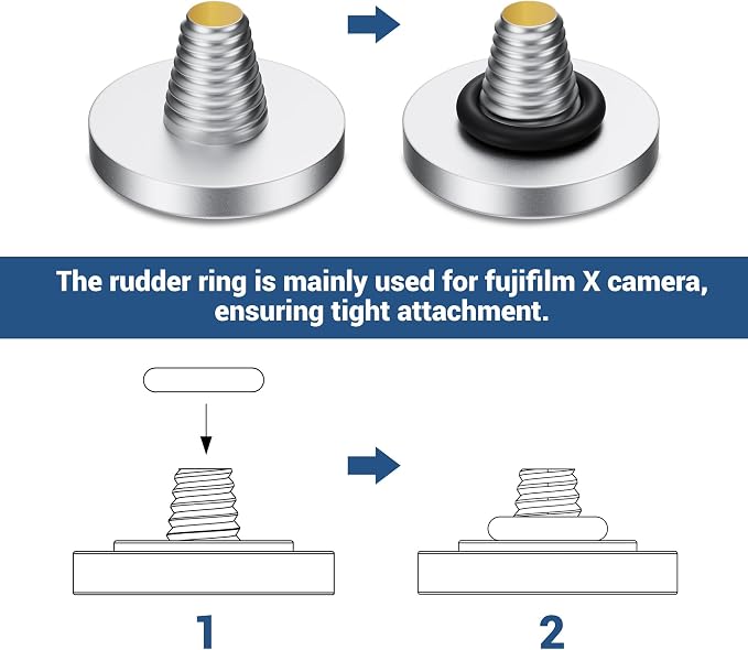 JJC Soft Shutter Release Button Fujifilm X100VI XT50 XM5, Mountain Pattern | for Fuji Fujifilm X-M5 X-T5 X-T4 X-T50 X-T30 III II X-PRO3 X00VI X100V X-E5 X-E4 X Half Leica Q3 M9 Sony RX10 IV Nikon Zf Df - Image 6