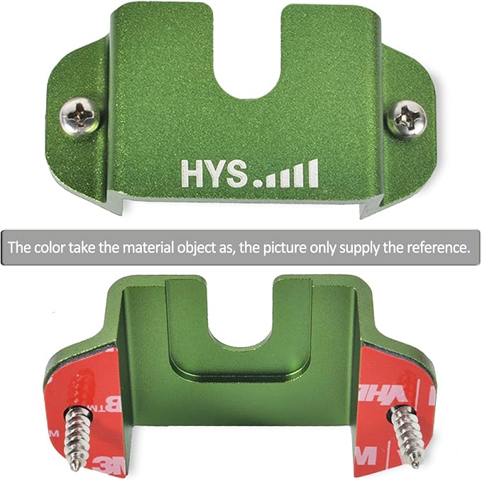 HYS Handheld cb Radio Holder Mounting for Uniden SDS100 BCD436HP Scanner | Aluminum Walkie-Talkie/2-way Radio/HT Holder Mount for Anytone Baofeng Icom Midland Yaesu with with round knob or belt clip - Image 4