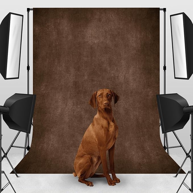Brown Photo Backdrop Studio Abstract Texture Photography Background 10x10ft | Creative Background Photography Studio Shooting Canvas Professional Portrait - Image 3