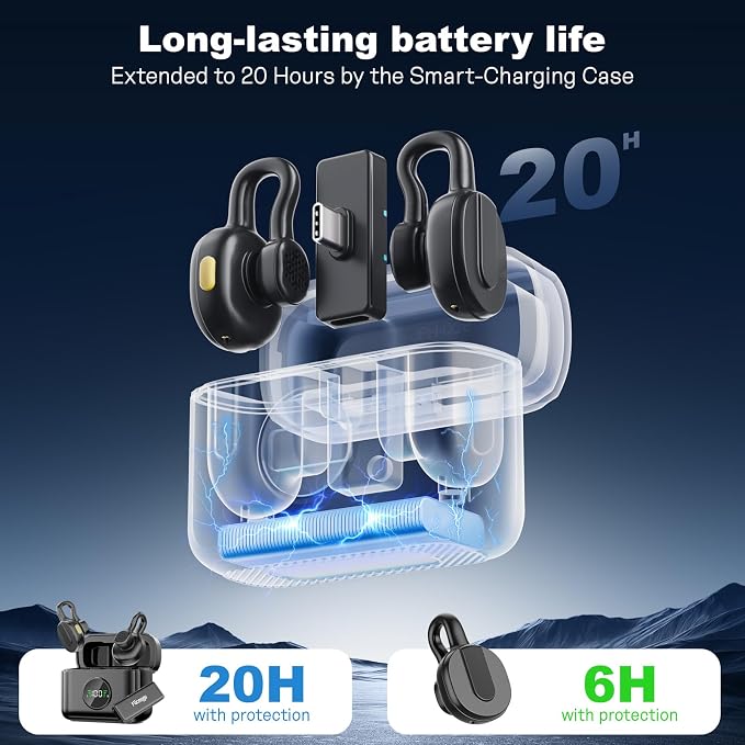 Q28 Mini Hidden Wireless Lavalier Microphone, Noise Cancelling/Mute/Reverb, Compact Clip on Microphone Wireless for Android & iPhone15/16/17(USB-C Plug), Charging Case, Video Recording Lapel Mini Mic - Image 4