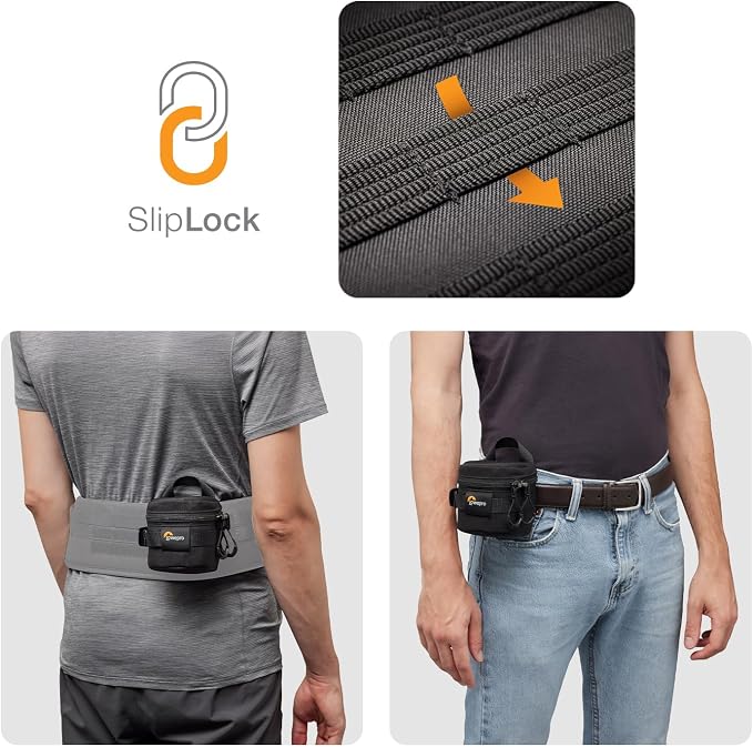 Lowepro ProTactic LCS 8 x 8 III Camera Lens Case, Camera Lens Pouch Bag, fits 50mm F/1.8, for DSLR and Mirrorless Cameras, Vol-0.3L Dim: 3.15x3.15x3.15in, Camera Bag, for Photographer/Videographer - Image 4