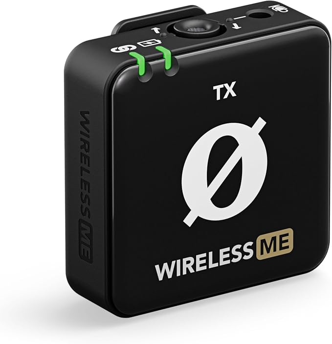 RØDE Wireless ME Dual Set Ultra-Compact Wireless Microphone System with Built-in Microphones, GainAssist Technology and 100m Range for Filmmaking, Interviews and Content Creation (Black) - Image 4