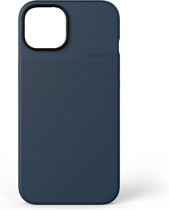 Moment Camera Case for iPhone 14 – MagSafe Compatible, Attach Snap-On Filters & T-Series Lenses (Drop-in Mount Sold Separately) [Indigo, iPhone 14] by Moment