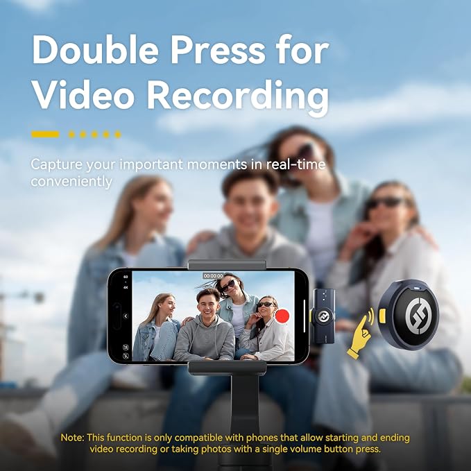 Hollyland Lark M2 Wireless Lavalier Microphone for iPhone/Android/Camera/PC/Laptop with Lightning/USB-C Plug, 48KHz 24Bit, 1000ft Range, Noise Cancel, 40H Battery for Video Recording (Combo Version) - Image 9