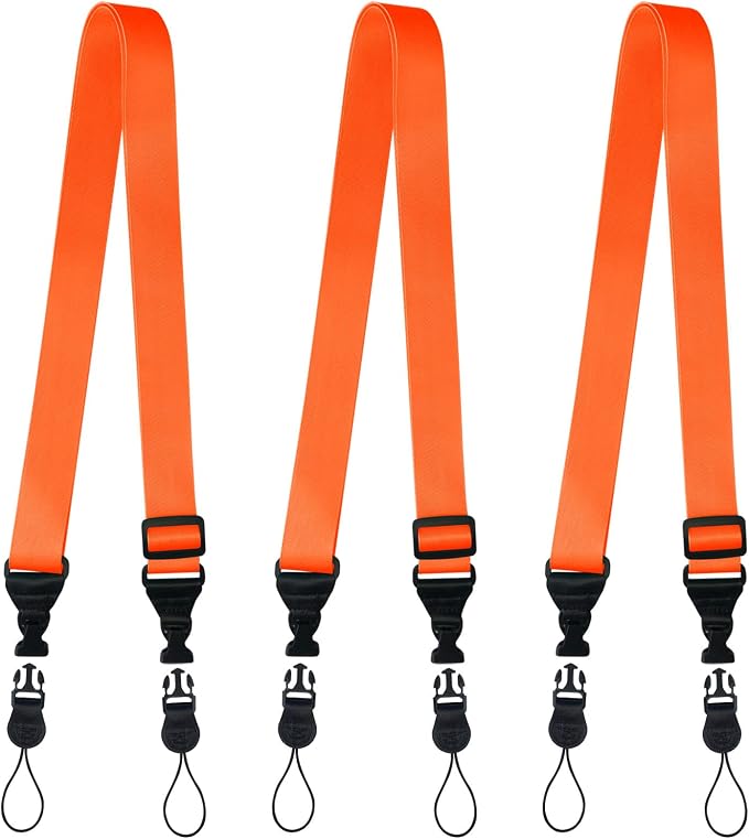3 Pack Adjustable Shoulder Strap, iPad Strap Nylon Neck Lanyard | for iPad/Samsung Tablet Case,Camera Binocular Crossbody Laptop Luggage Bag by Gowjaw