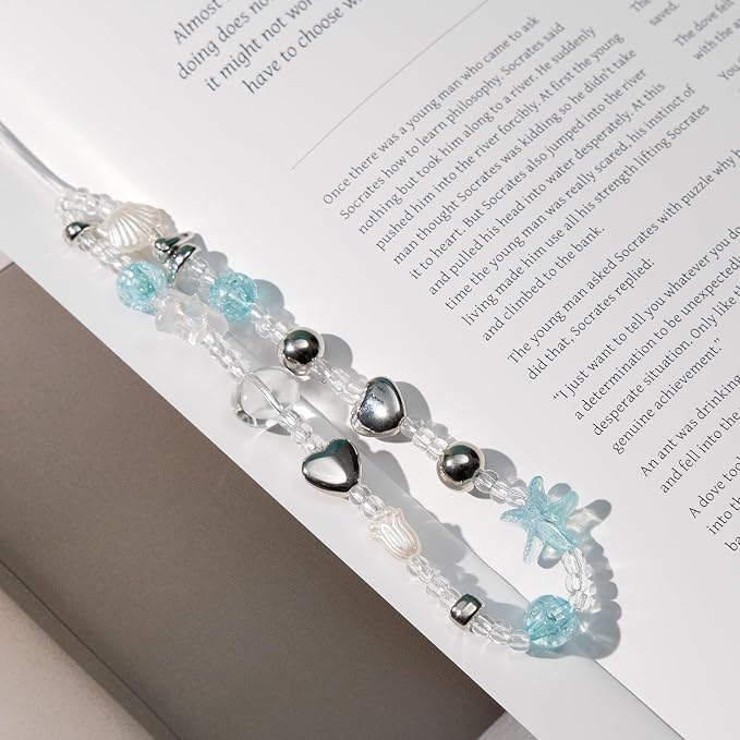 Beaded Camera Wrist Strap Cute Digital Camera Charm Strap, Phone Charm Wristlet Strap for Camera Accessories - Image 2