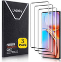 Didisky 3 Pack Screen Protector for Motorola Edge-2023 Tempered Glass, 3D Curved Full Coverage,Bubble Free, Anti Scratch,Easy to Install,HD Clear,9H Hardness by Didisky