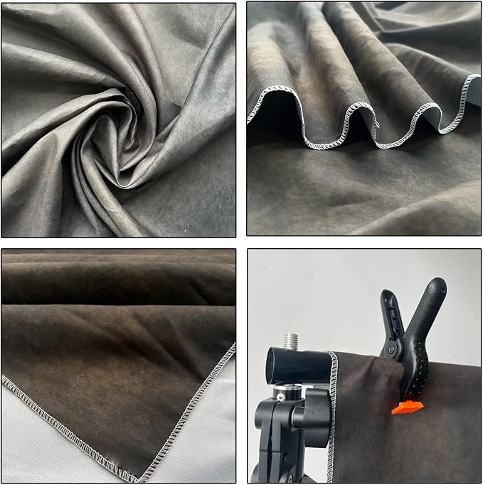 6x9ft Dark Brown Mottled Texture Photography Backdrop for Portrait Photo Studio Prop Abstract Background for Photographyer - Image 4
