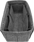 LEXSION Purse Organizer Insert Multi Pocket Bag Organizer Shaper | zipper bag, tote shaper, multi pocket bag, handbag shaper, various sizes by LEXSION