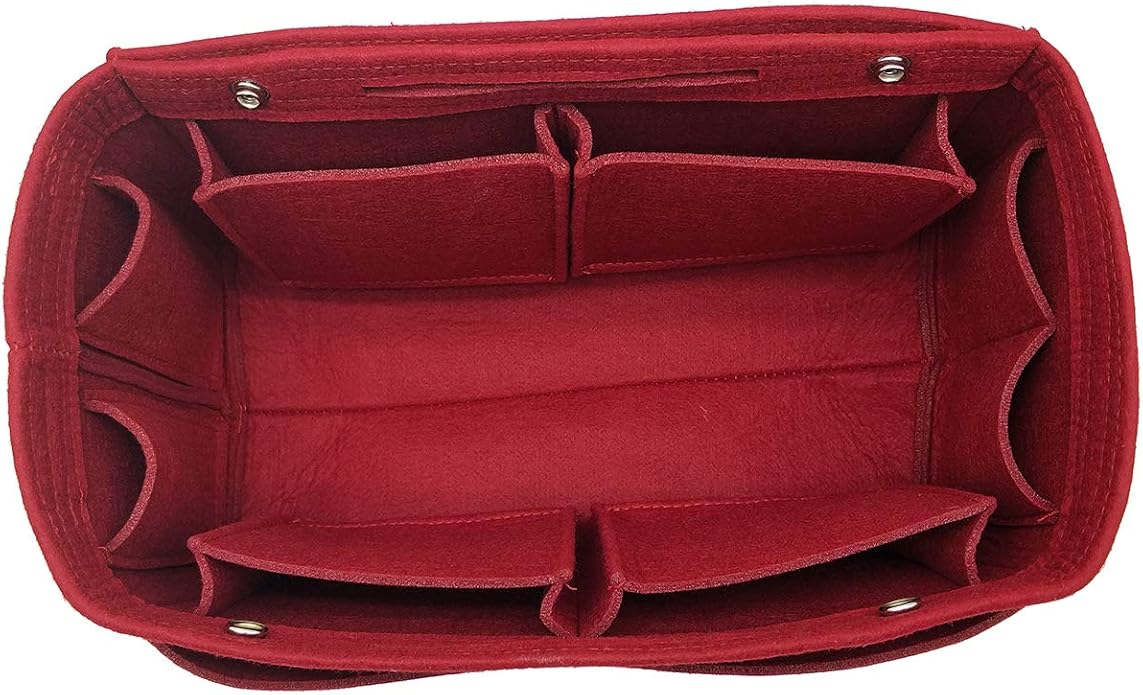 LEXSION Purse Organizer Insert Multi Pocket Bag Organizer Shaper | zipper bag, tote shaper, multi pocket bag, handbag shaper, various sizes - Image 2