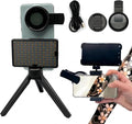 Tattoo Light with CPL Filter Lens Remove Glare LED Tattoo Photography Video Lights for Taking Tattoo Photos, Video Recording,TikTok,YouTube,for Phone, Camera, Laptop by Anghie
