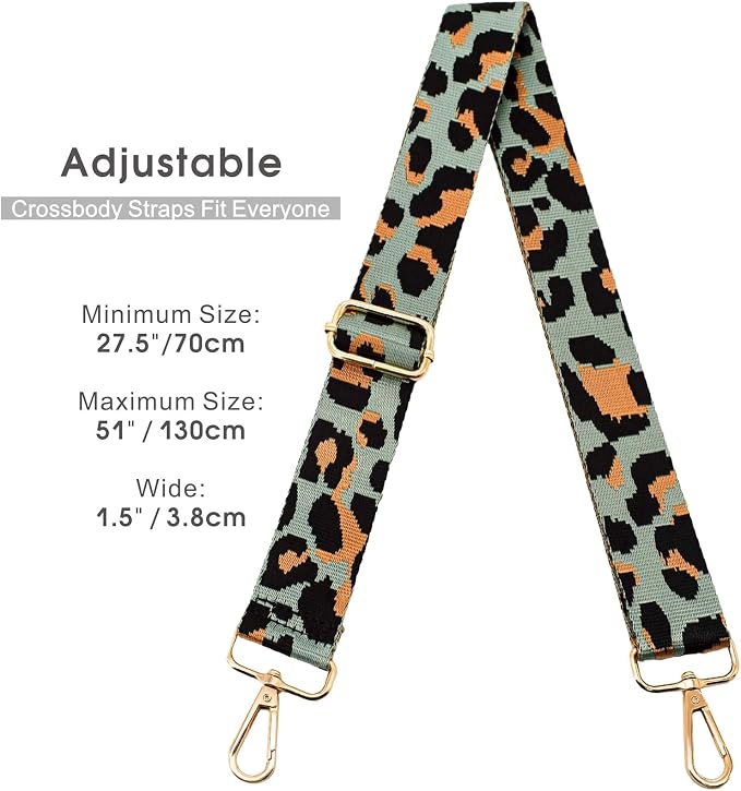 Replacement Purse Strap Shoulder Strap Adjustable Crossbody Strap for Women Crossbody Wide Shoulder Bag - Image 2