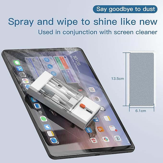 22 in 1 Precision Cleaning Kit – Professional Electronic Cleaning kit Cleaning Tools for Phone, airPods Headset, Keyboards, Cameras, Laptop & More - Image 5