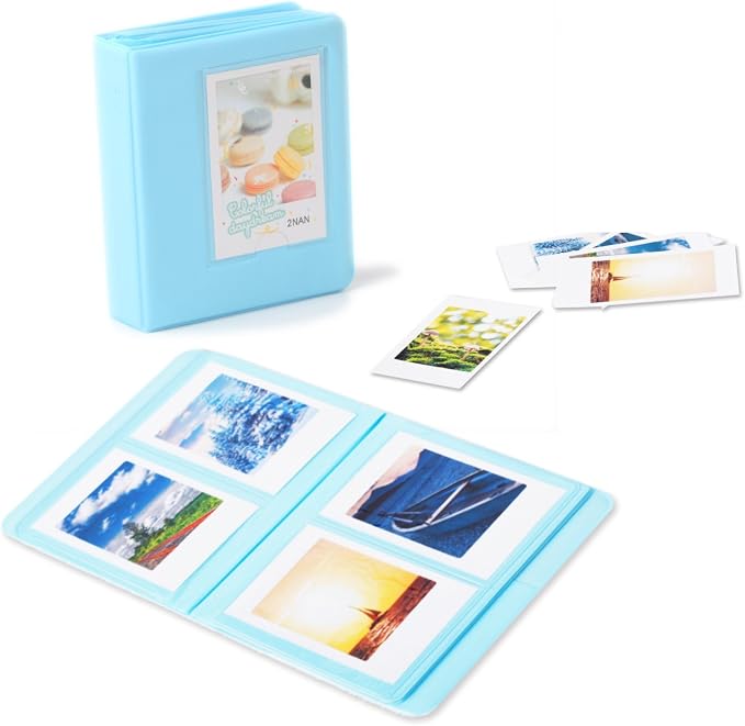 Instant Camera Accessories Compatible with Instax Mini 12 11 Instant Film Camera Include Case/Album/Filters/Wall Hang Frames/Film Frames/Stickers (Starry Sky) - Image 3