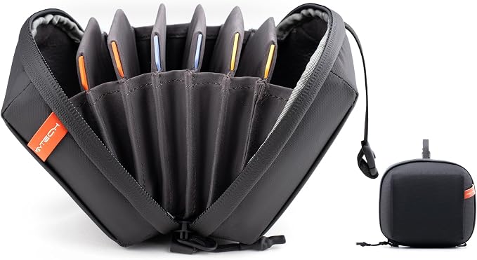 PGYTECH Hard Lens Filter Pouch, Camera Filter Bag Carrying Case, M by PGYTECH-US
