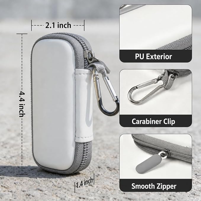 USB Flash Drive Case for SanDisk for Samsung, for SD/SDXC/SDHC Memory Cards | for Buffalo External 1.0TB Portable SSD, Mini Electronic Accessories Organizer, Office/Travel Use, Thumb Drive Bag Only - Image 3
