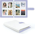 2x3 Photo Album,Refillable PU Leather A5 Photocard Binder with Adjustable Page,200 Pockets for Fujifilm Instax Mini 12 11 9 40 99 90 8 7 Evo LiPlay,Polaroid Snap PIC-300 Z2300 Instant Cameras (Purple) by WITHYU