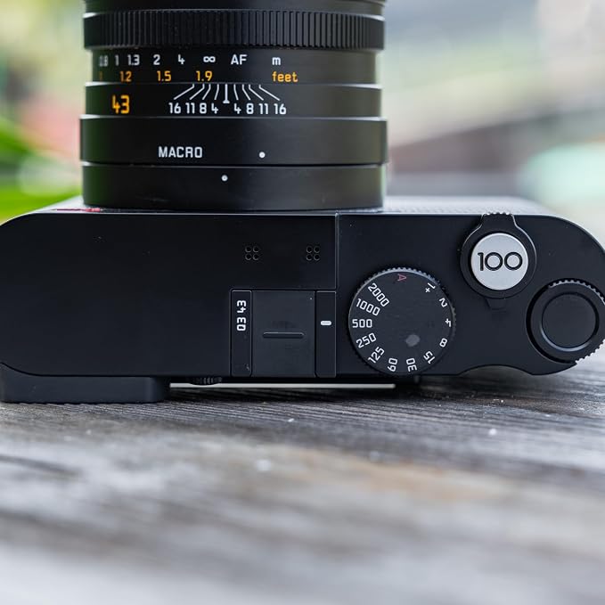 Q3 43 Camera Shutter Release Button Cap for Leica Q3 43 Q2 Q Q-P X-T30 III | Durable and Deformation Resistant, Provide Comfortable Pressing, Limited Edition for Leica 100th Anniversary - Image 2