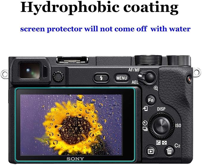 ULBTER Screen Protector for Sony Alpha 1 / A1 & HotShoe Cover [3+2Pack] | 0.3mm 9H Hardness Tempered Glass Anti-Scrach Anti-Fingerprint Anti-Bubble - Image 8