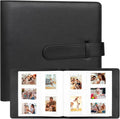 Veicevol 360-Pocket Album for Instax Mini & Polaroid 2x3 inch Photos, Black | Designed for Instax Mini and Polaroid 2x3 Photos, PU Leather Cover, Horizontal & Vertical Pockets, Wedding Birthday Travel by VEICEVOL