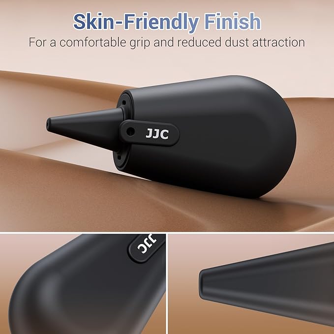 JJC Pocket-Sized Silicone Camera Dust Blower Lens Air Blower, Small Camera Lens Cleaner Air Blower for Sensor LCD Keyboards Filters Printing, Compact Portable Dust Blower for Outdoor Travel Cleaning - Image 3