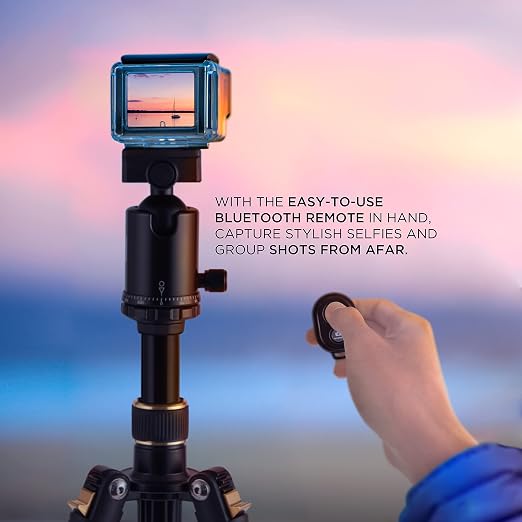 KODAK 63-Inch 2-in-1 Tripod & Monopod, Bluetooth Remote - Image 7