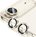 Tensea 2Pack for iPhone Air Camera Lens Protector Bling, Camera Cover | Camera Screen Protector, Metal Individual Ring with 9H Tempered Glass for iPhone 17 Air 6.5inch, HD Clear, Easy Install by Tensea