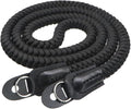 Paracord Camera Strap Long Camera Neck Shoulder Strap for SLR DSLR Digital Mirrorless Cameras 47inch/120cm Black by HITHUT