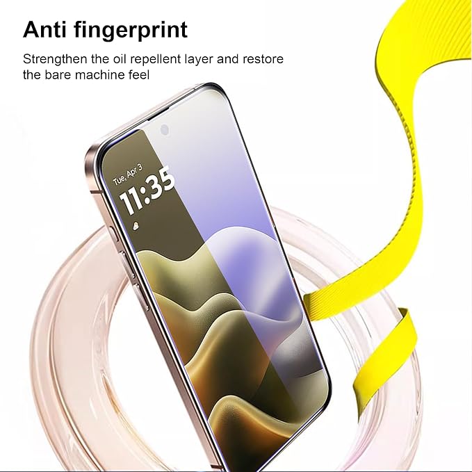 for Motorola Moto Edge 2026 Screen Protector with De-Bubble Card, 9H Hardness Military-Grade Shatterproof Protection Tempered Glass flim, Case Friendly, Anti-Scratch (2 PACK) - Image 6
