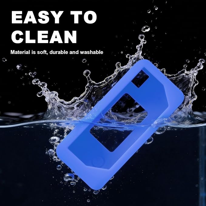 Silicone Case for Kodak CHARMERA Millennium Keychain Mini Digicam Blind Box | Soft Keychain Camera Sleeve, Precise Cutouts, Case-On Charging & SD Card Access, For Collectors & Daily Carry, Sky Blue - Image 5