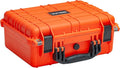 MEIJIA All Weather IP67 Waterproof Hard Camera Case,Hard Protective Case,Hard Case with Customizable Foam,Fit Use of Drones,Camera,Equipments,Pistols(Orange,13.35 x11.63x5.98inches) by MEIJIA