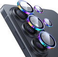 ESR for Samsung Galaxy S26 Ultra Camera Lens Protector, 1 Pack, Chromatic | Individual Camera Cover, 9H Tempered Glass, Original Camera Clarity, Scratch-Resistant, Case Friendly by Unknown