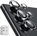 ESR for Samsung Galaxy S24 Ultra Camera Lens Protector, 1 Pack, Black | Individual Camera Cover, 9H Tempered Glass, Original Camera Clarity, Scratch-Resistant, Case Friendly by Unknown