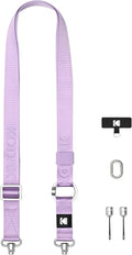 KODAK Multi-Purpose Camera Strap (Purple) - Quick-Detach System, Lightweight, Durable Metal Swivels, Multiple Usages, SLR Cameras, Compact Cameras, Smart Phones by Unknown