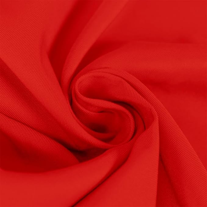 TRLYC Red Photography Backdrops 10x12 FT Seamless Background for Studio | Red Backdrop for Photoshoot Video Backgrounds Screen Party Wrinkle-free Polyester Non-Glare Rod Pocket Easy Setup - Image 4