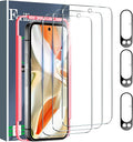 Ferilinso Screen Protector for Google Pixel 9 Pro, Tempered Glass Back | 3 Pack, 9H+ Hardness, Military-Grade Shatterproof, Case Friendly, Easy Installation Bubble Free, with Camera Lens Protector by Ferilinso
