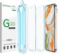 amFilm OneTouch for Google Pixel 9 Pro/Pixel 9 [6.3''] Screen Protector | Auto-Alignment, 30s Install, Bubble Free, Scratch & Drop Protection, HD Clear, Case Friendly 2 Pack(Pixel 9/9Pro-6.3'') by amFilm