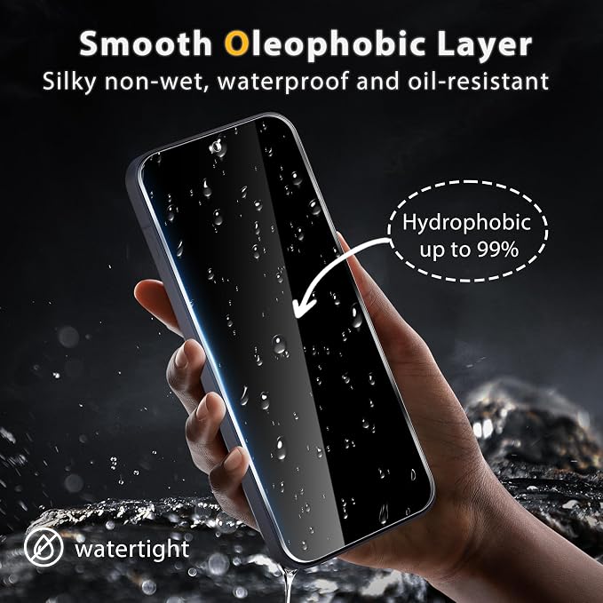 WILLONE 2+2 Pack for OnePlus 15R Screen Protector | Camera Lens Protector, 9H Tempered Glass, Fingerprint Unlock, HD Clear, Phone Case Fit - Image 6