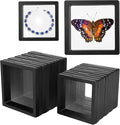 Linkstyle 10PCS 3D Floating Frame Display Stand, Transparent PE Floating Display Case, Challenge Coins Specimen Medallions Jewelry Storage Box Suspension Frame by Linkstyle