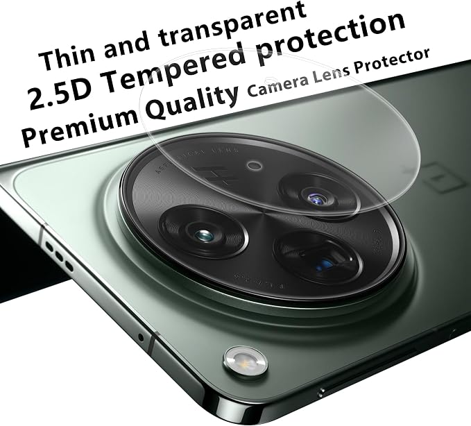 2 Pack for OnePlus Open Screen Protector | 2 Pack Camera Lens Protector, Support Fingerprint Unlock, Touch Sensitive, Anti-Scratch, Case Friendly - Image 5