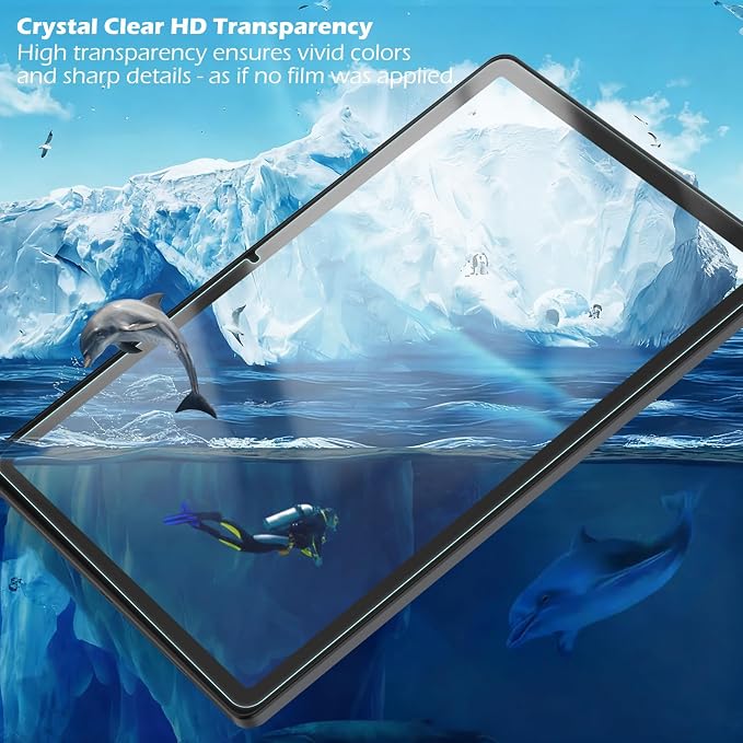 Hianjoo 4-Pack Cut to Fit Screen Protector [295mm×210mm] Universal Plastic Trimmable Screen Protector Sheets, Anti-scratch Cuttable PET Protective Film for Phone, GPS, Smart Watch, Tablet, Camera - Image 4