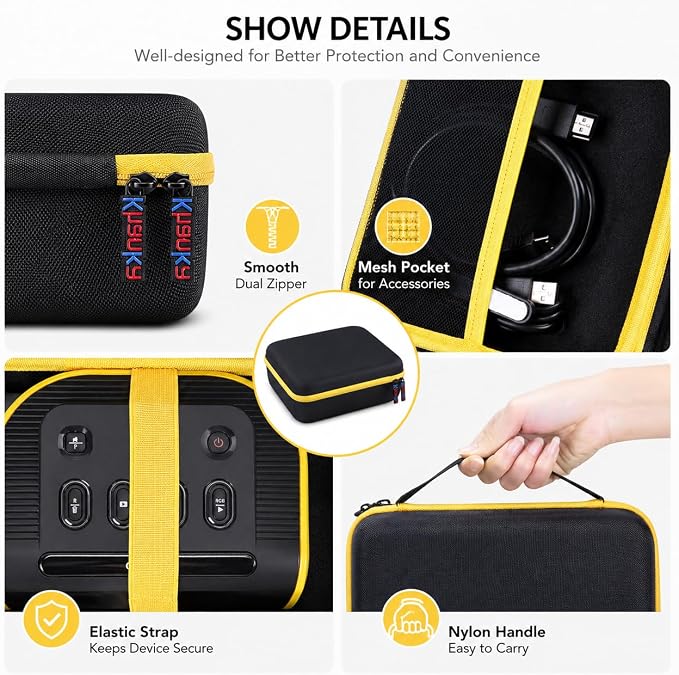 Khanka Hard Carrying Case Replacement for Kodak Slide N SCAN Film and Slide Scanner RODFS50 (Case Only) - Image 3