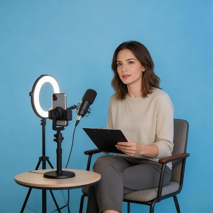 Light Blue Backdrop Paper, Sky Blue Photo Backdrop 53" x 32.8' | Seamless matte backdrop paper with non-reflective surface for portraits, videos, product photography and studio shooting. - Image 3