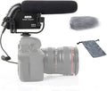 Boya BY-VM190 Professional Directional Video Condenser Shotgun Microphone for Canon Sony Pentax DSLR Camera Camcorder DV by BOYA